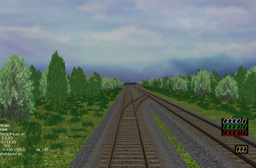 Illustration järnväg
