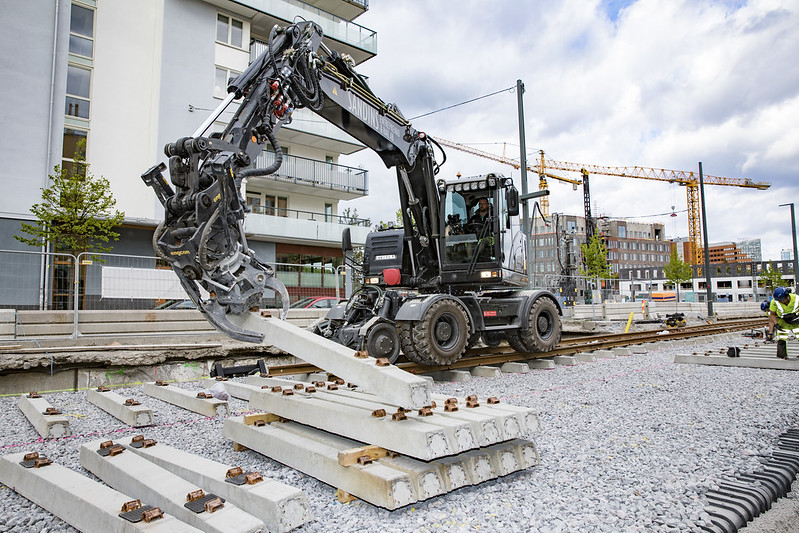 Anläggningsentreprenad. Bild: Sten Strömberg.